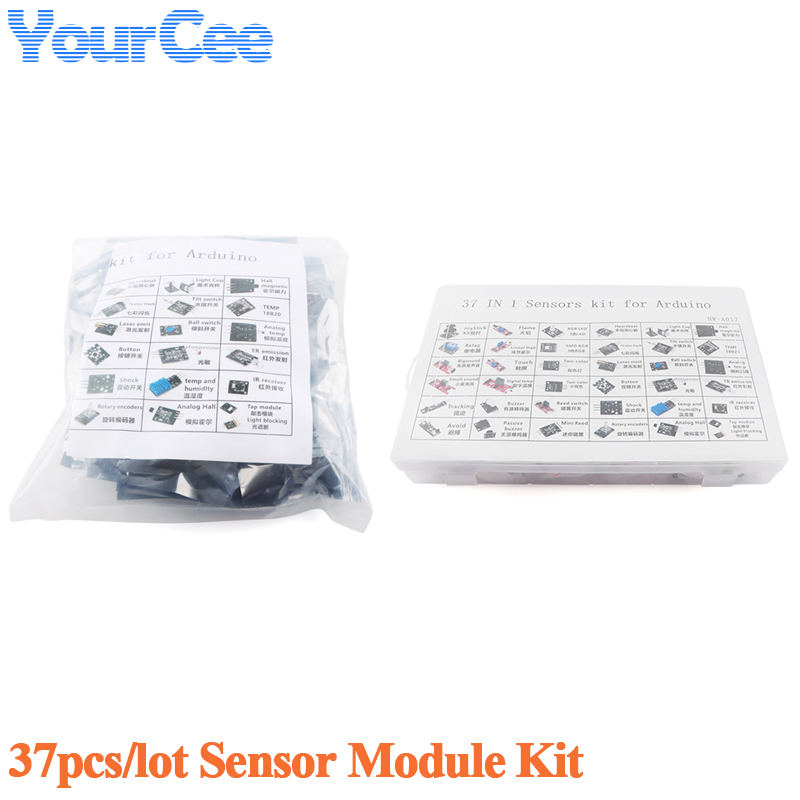Arduino Sensor Kit 37 Modules Starter - 37pcs/lot Starter Kit DIY 37 in